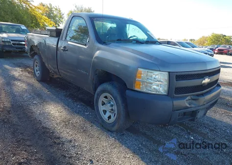 2007 Chevrolet Silverado 1500 Work Truck from USA, damaged, VIN 1GCEC14C37Z565369